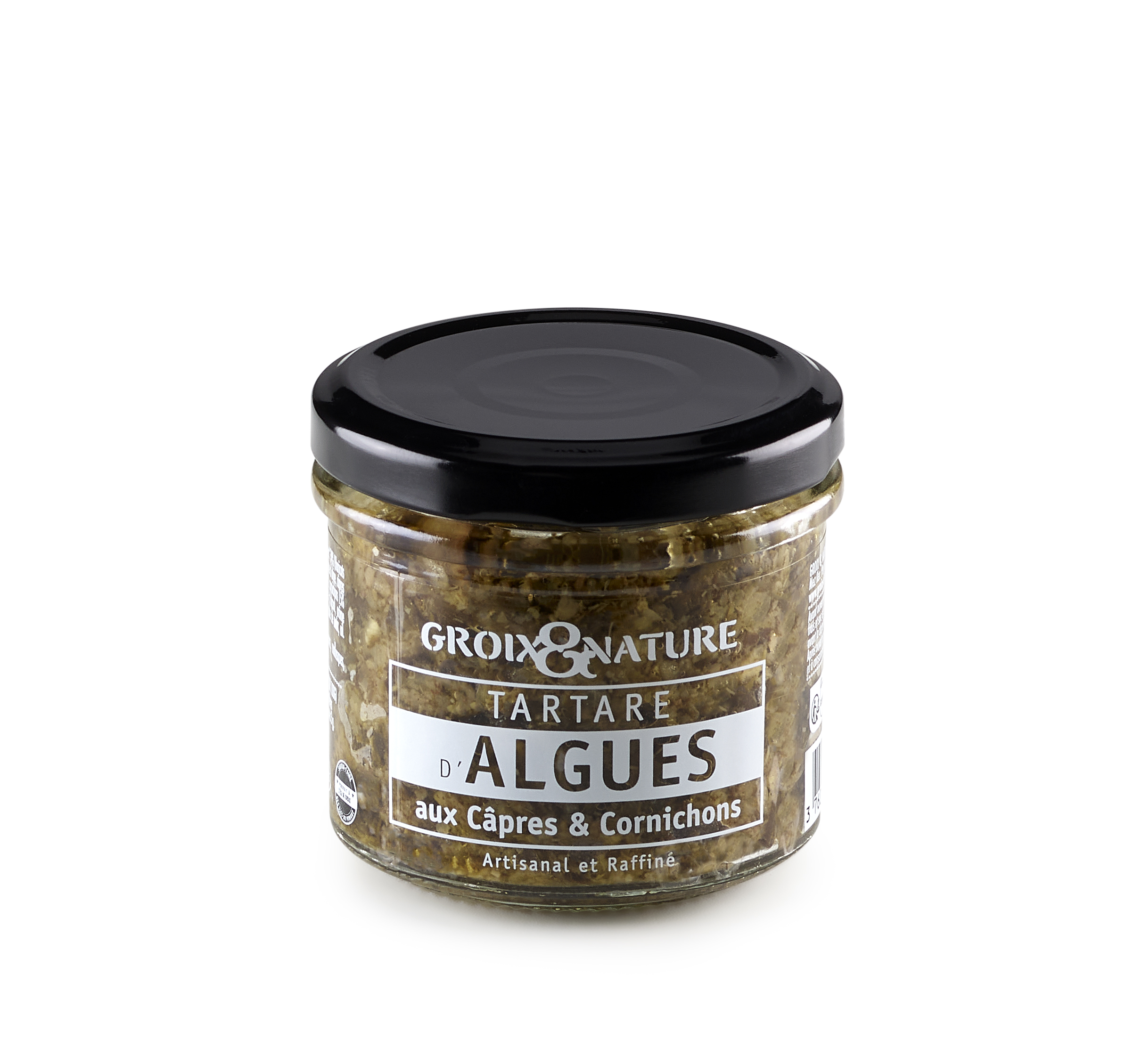 Tartare d'algues aux câpres et cornichons