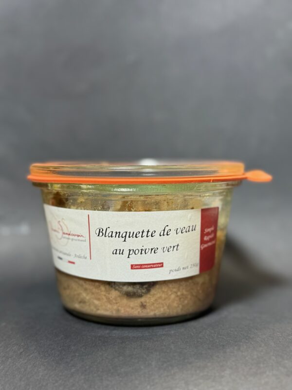 Feinkost Fertiggerichte - Blanquette de veau au poivre vert