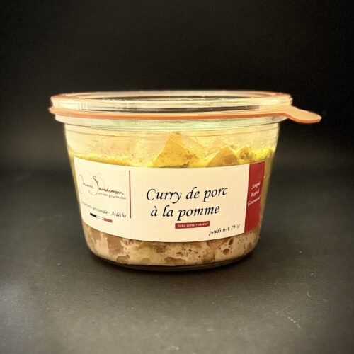 Feinkost Fertiggerichte - Porc à la pomme 250g carré