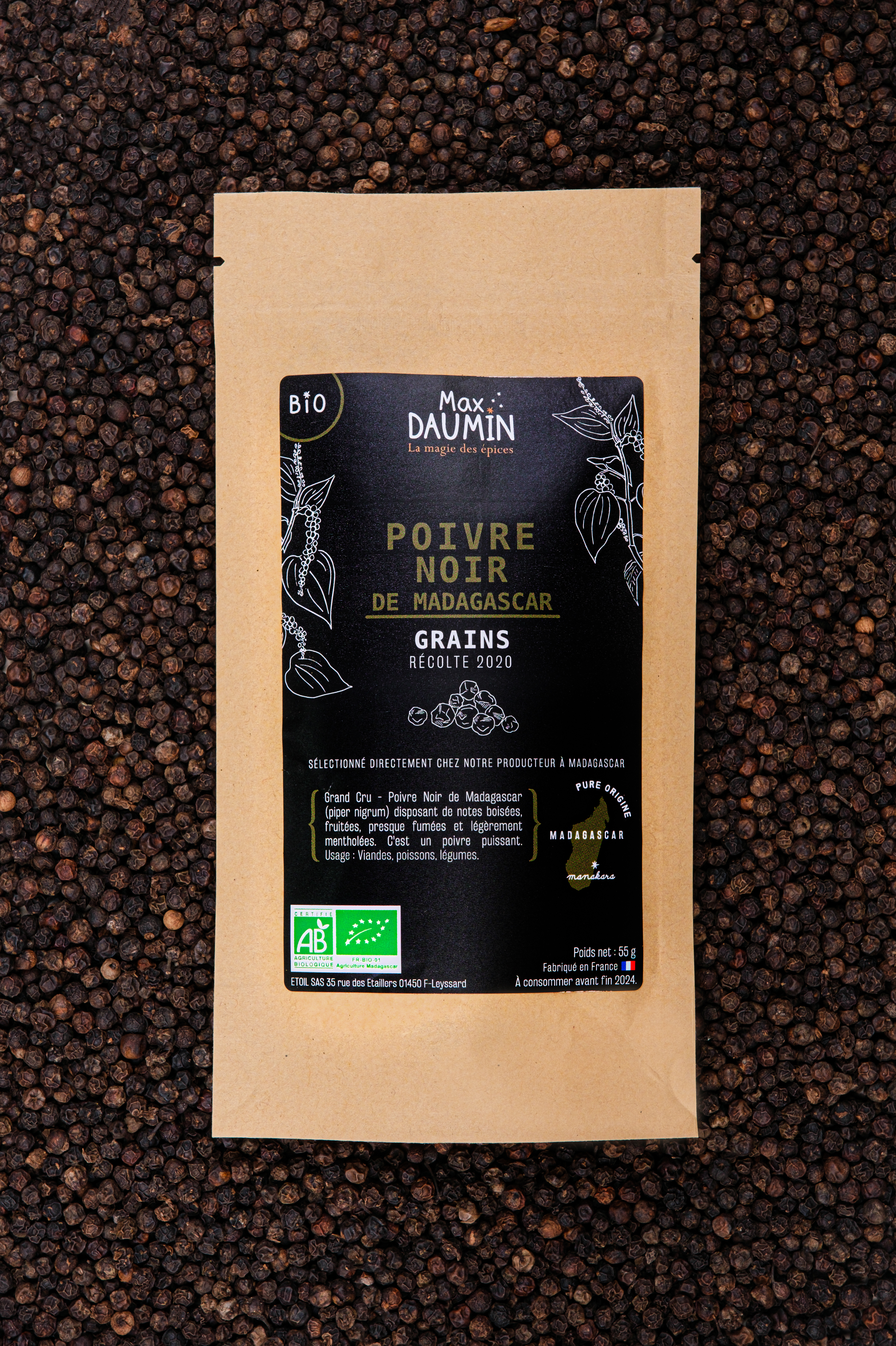 Poivre Noir de Madagascar