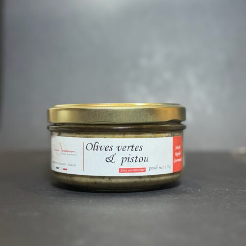 Feinkost Fertiggerichte - Olives verte et pistou