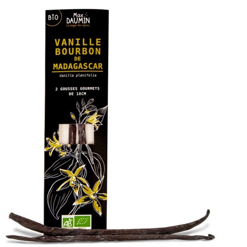 2 Gousses Vanille Bourbon Madagascar
