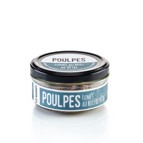 Poulpes fumés au bois de hêtre