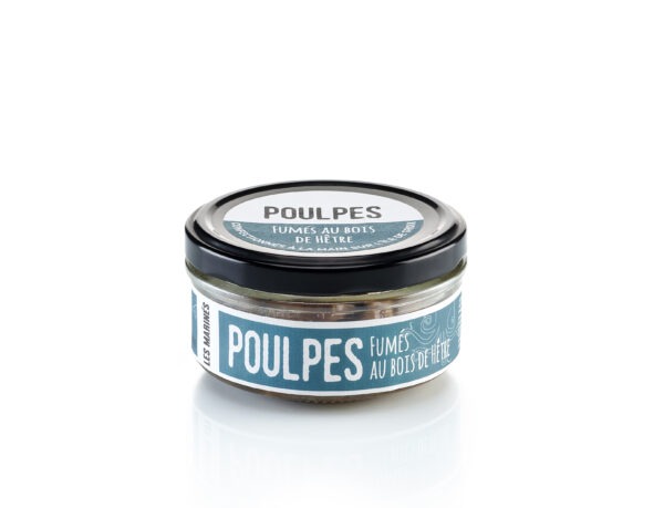 Poulpes fumés au bois de hêtre