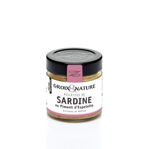 Rillettes de Sardine au Piment d'Espelette