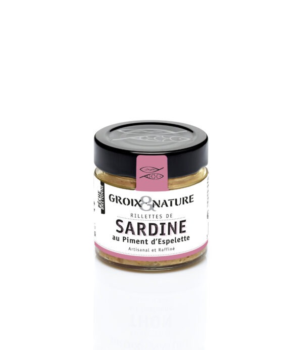Rillettes de Sardine au Piment d'Espelette