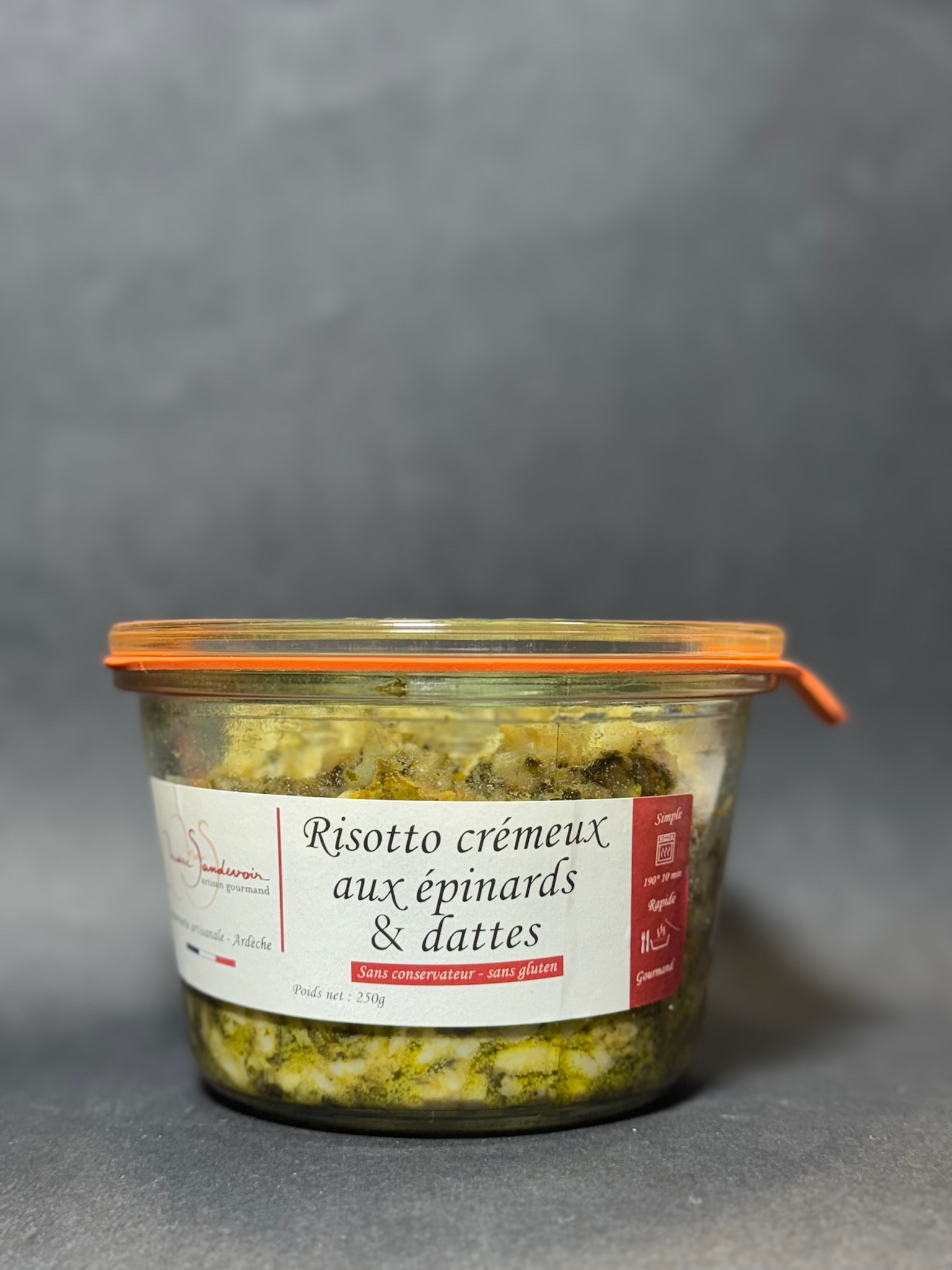 Feinkost Fertiggerichte - Risotto épinards