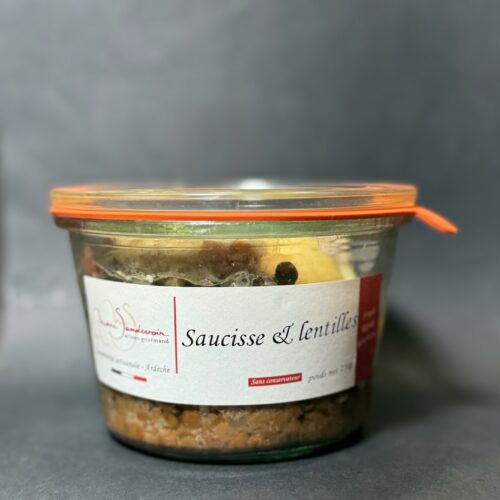 Feinkost Fertiggerichte - Saucisses & lentilles
