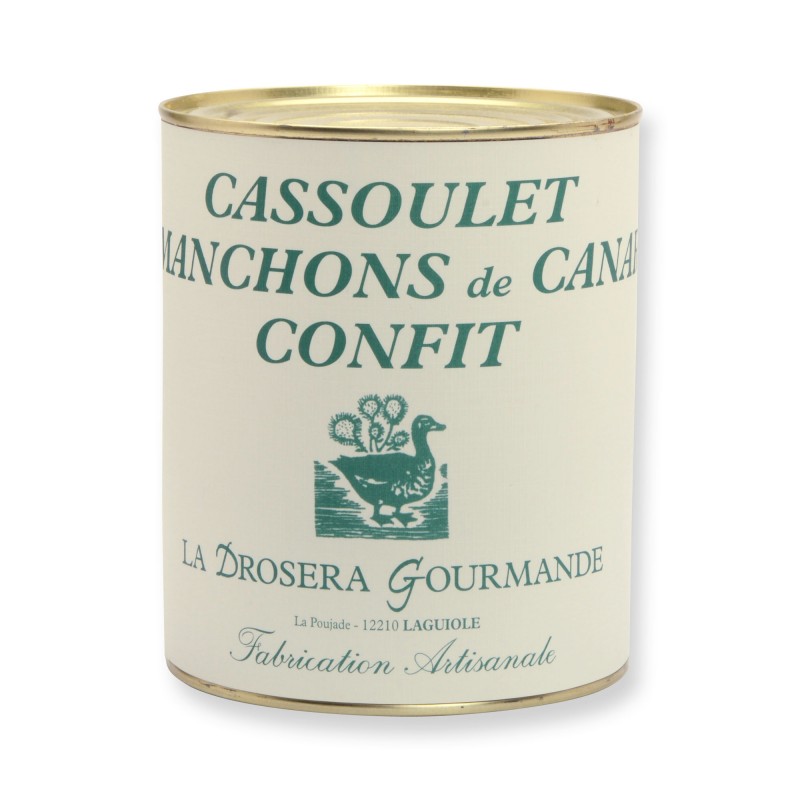 Cassoulet au manchon de canard, 840g
