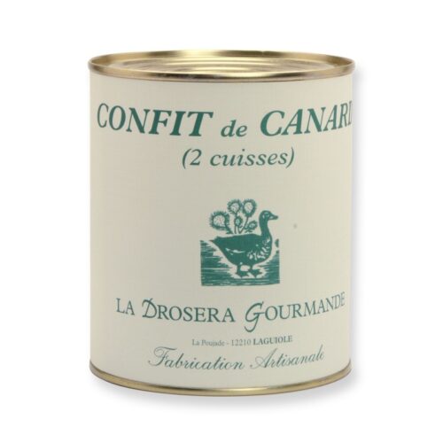 Confit de canard 2 cuisses, 765g