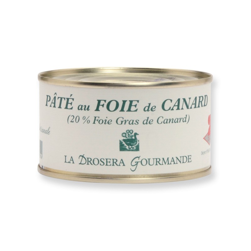 Pâté foie canard, 20% foie Gras, 190g