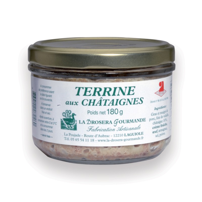 Terrine de châtaignes, 180g