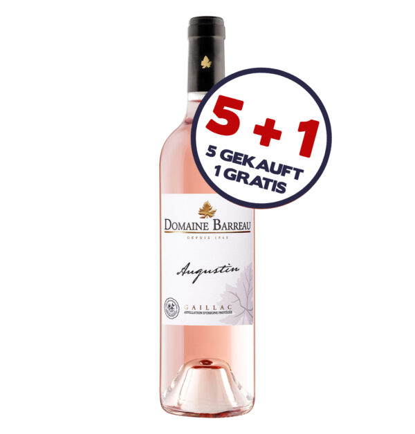 5+1 Angebot: Augustin Rosé