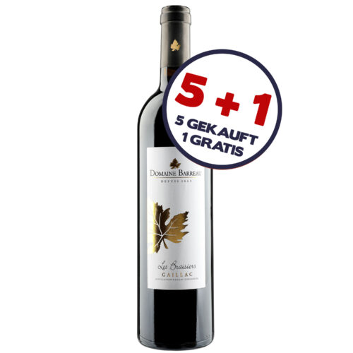 5+1 Angebot: Les Braisiers Rouge