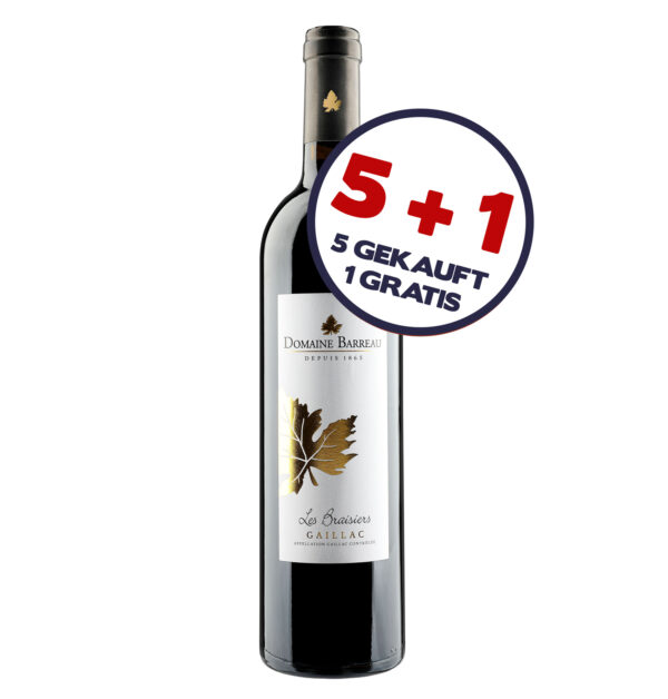 5+1 Angebot: Les Braisiers Rouge