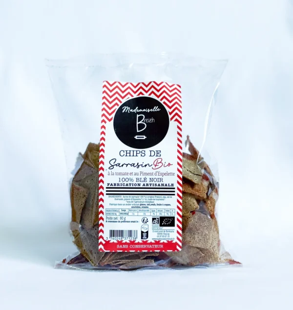 chipspiment-mademoiselle-breizh_ Buchweizen Chips - Mademoiselle Breizh - 80g