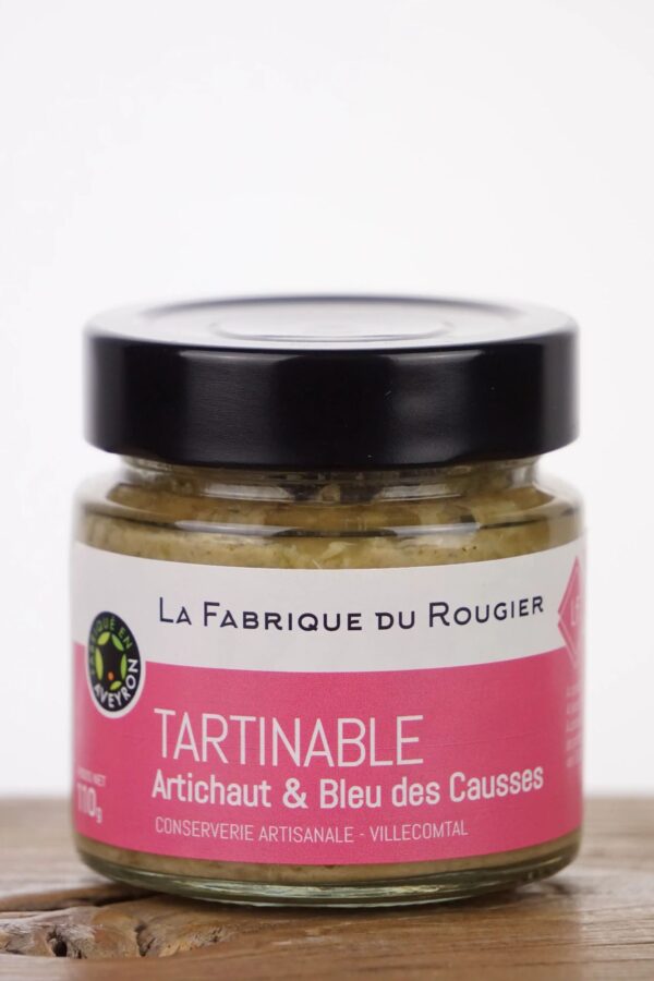 Tartinable Artichaut et Bleu des Causses