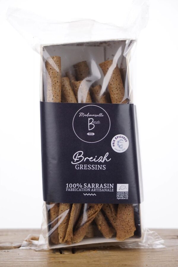 Grissini au Sarrasin Breizh