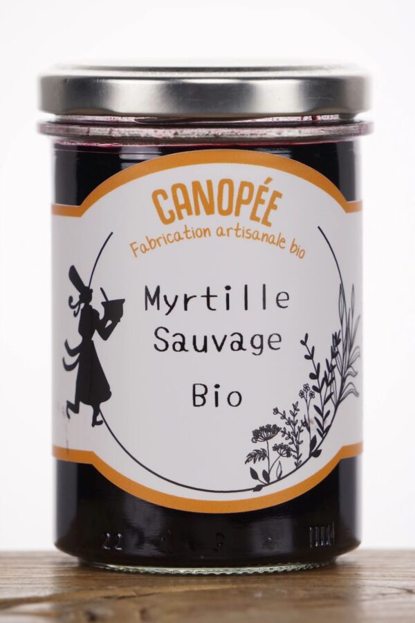 Confiture de Myrtilles Sauvages