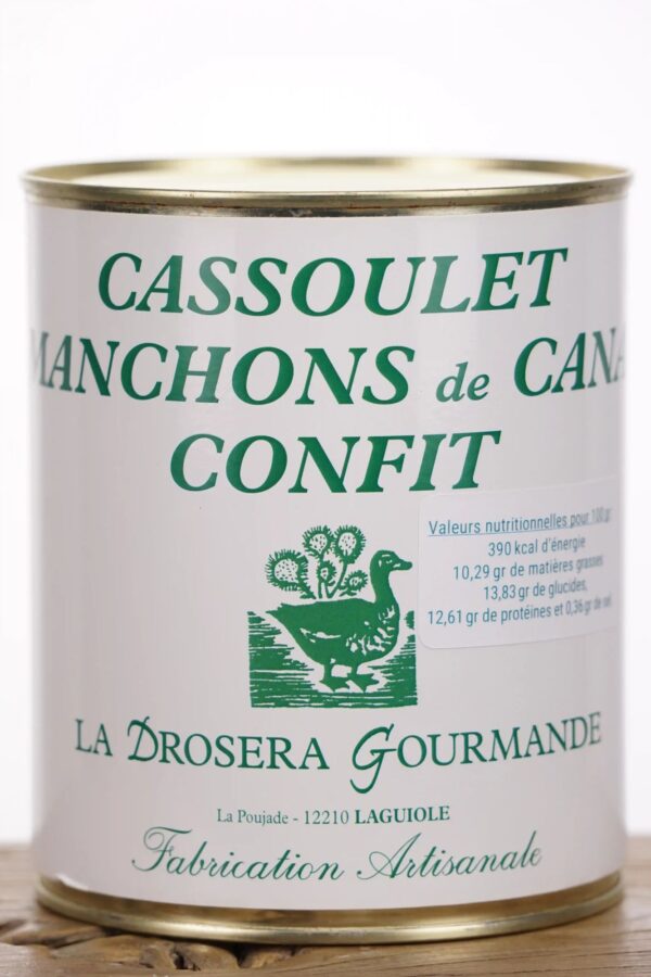 Cassoulet aux Manchons de Canard Confit