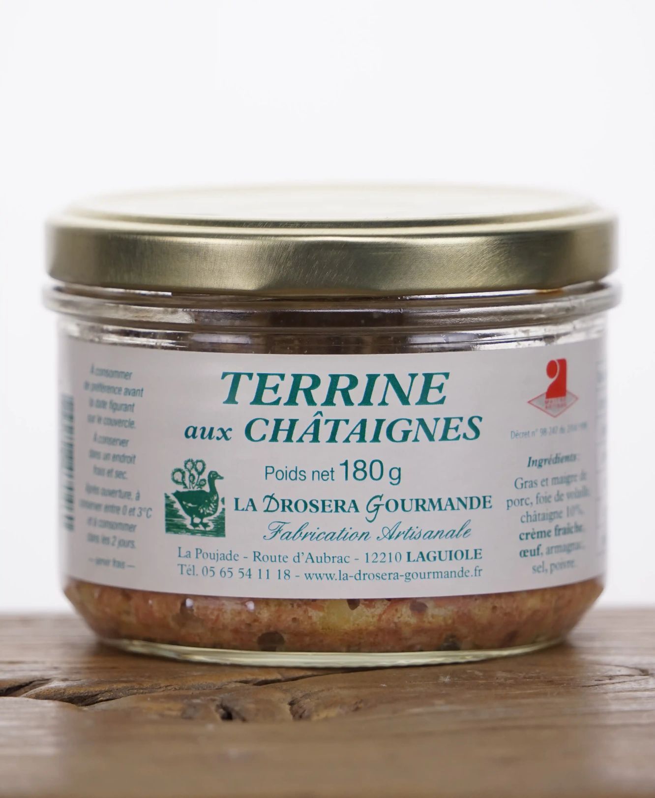 Terrine de Châtaignes