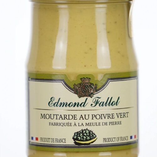 Moutarde au poivre vert