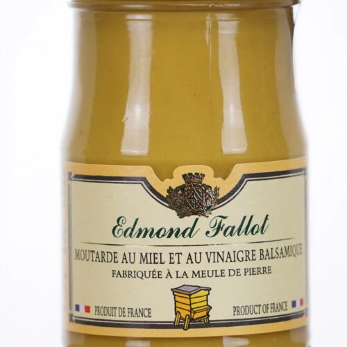 Moutarde au miel et au vinaigre balsamique