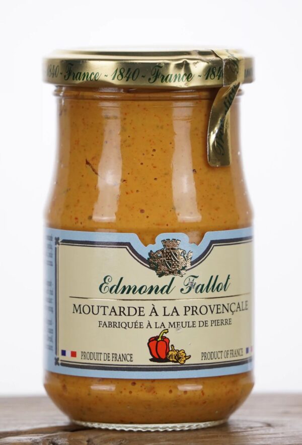 fallot-provence-dijonsenf Moutarde de Dijon à la Provençale