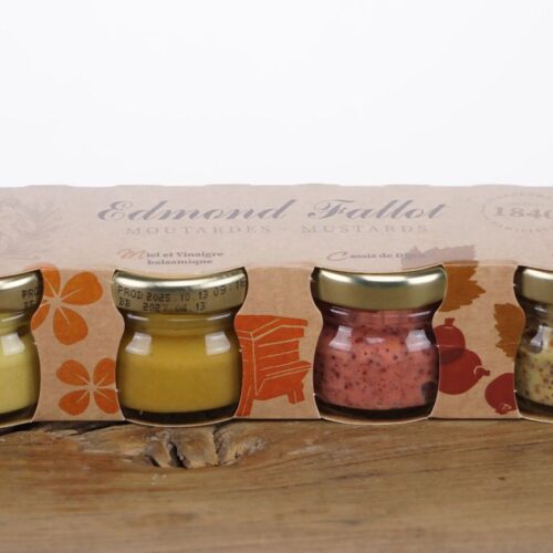 Assortiment de 4 Moutardes