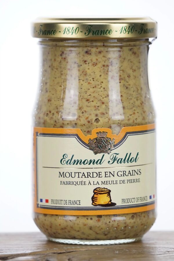 fallot-senf-koernig-dijon Moutarde de Dijon en Grains