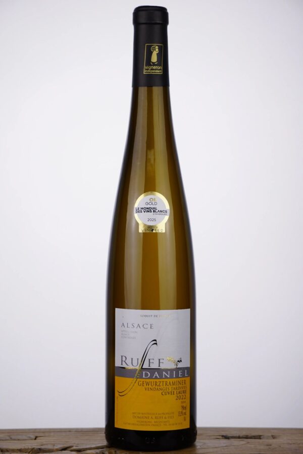 Gewürztraminer Vendanges Tardives Ruff Cuvée Laure 2022