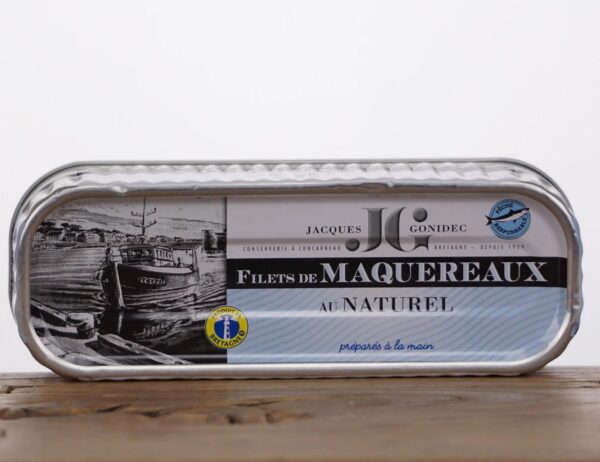 gonidec-makrele-natur Filets de Maquereaux au Naturel