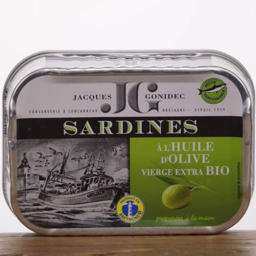 Sardines à l'Huile d'Olive Vierge Extra