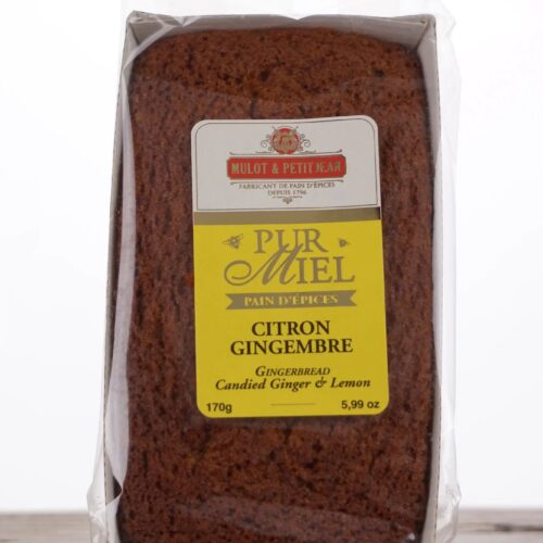 Pain d'Épices au Miel : Citron & Gingembre