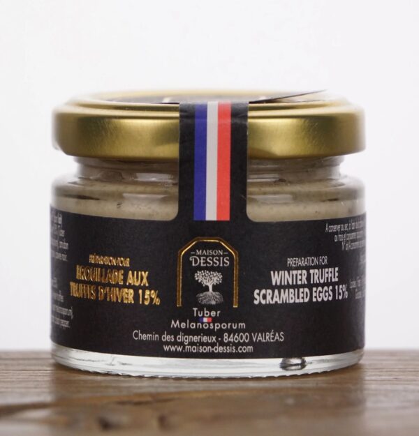 Préparation pour Brouillade aux Truffes d'Hiver