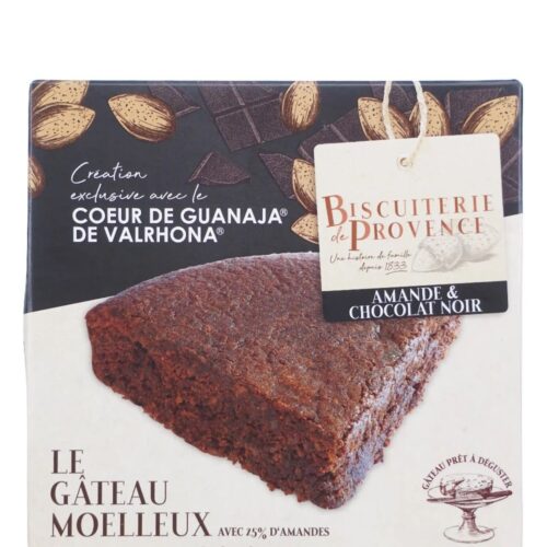 Gâteau Moelleux Amande & Chocolat Noir