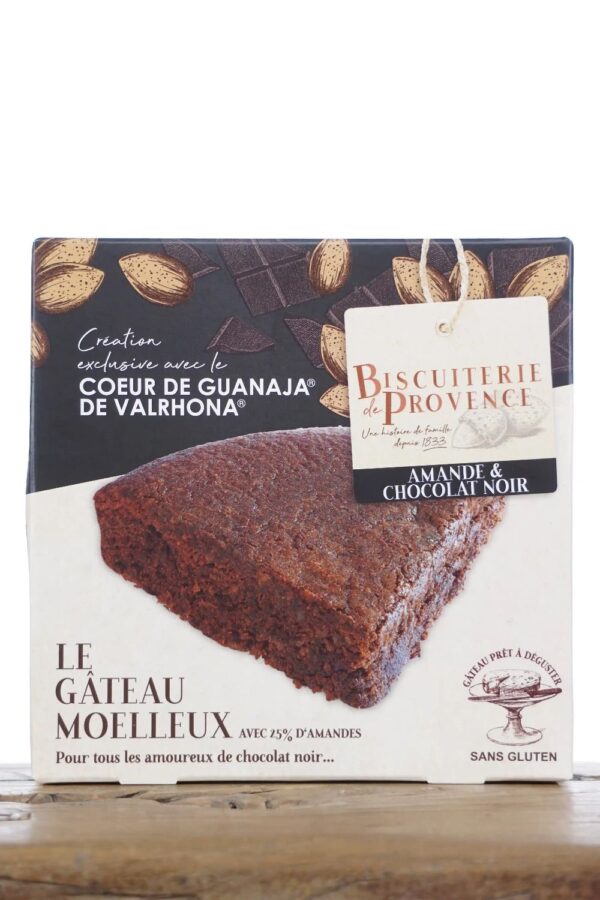 mandelkuchen-valrhona-schokolade Gâteau Moelleux Amande & Chocolat Noir