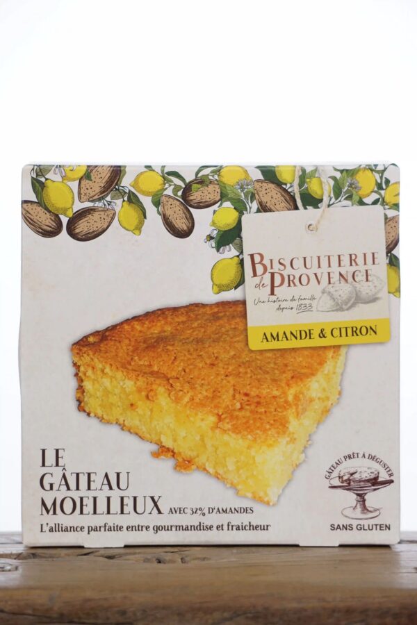 Gâteau Moelleux Amande & Citron