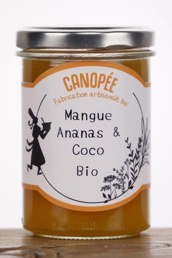 mango-ananas-kokos-marmelade Marmelade Mangue, Ananas et Coco