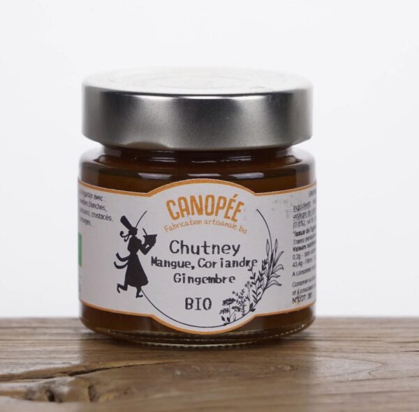 mango-koriander-ingwer-chutney Chutney Mangue, Coriandre et Gingembre