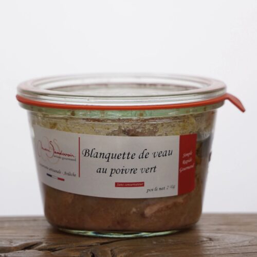 Blanquette de Veau au Poivre Vert