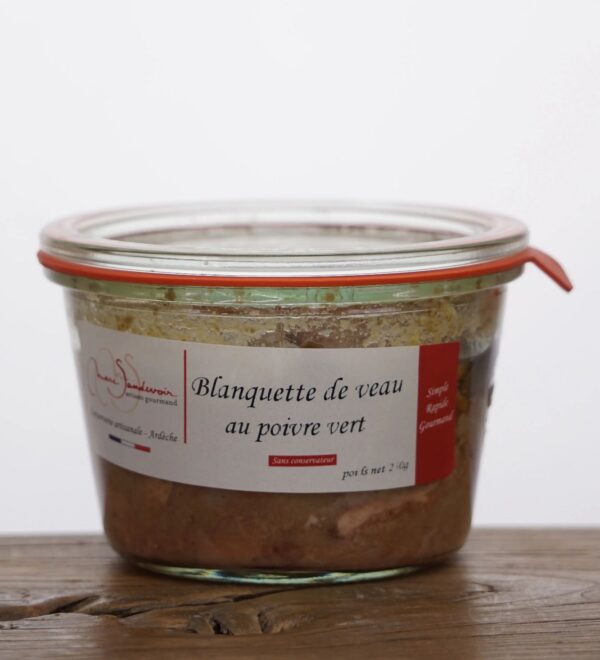 Blanquette de Veau au Poivre Vert