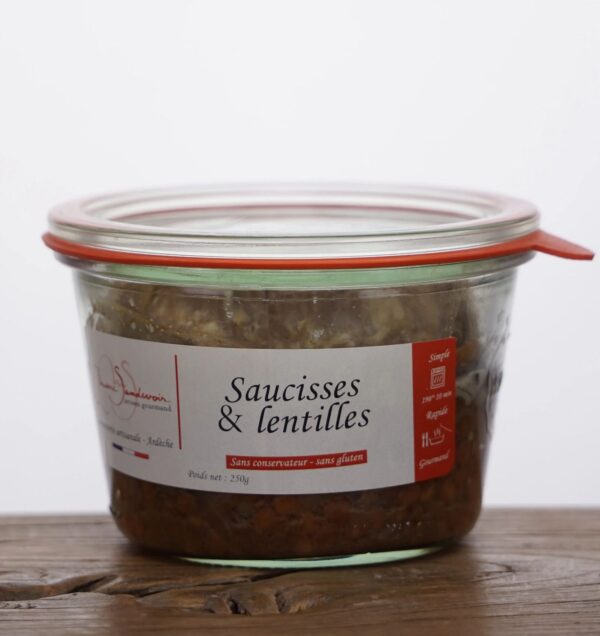Saucisses et Lentilles