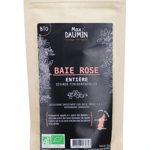 Baies Roses Entières de Madagascar