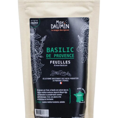 max-daumin-basilic-basilikum Herbes de Basilic de Provence en feuilles
