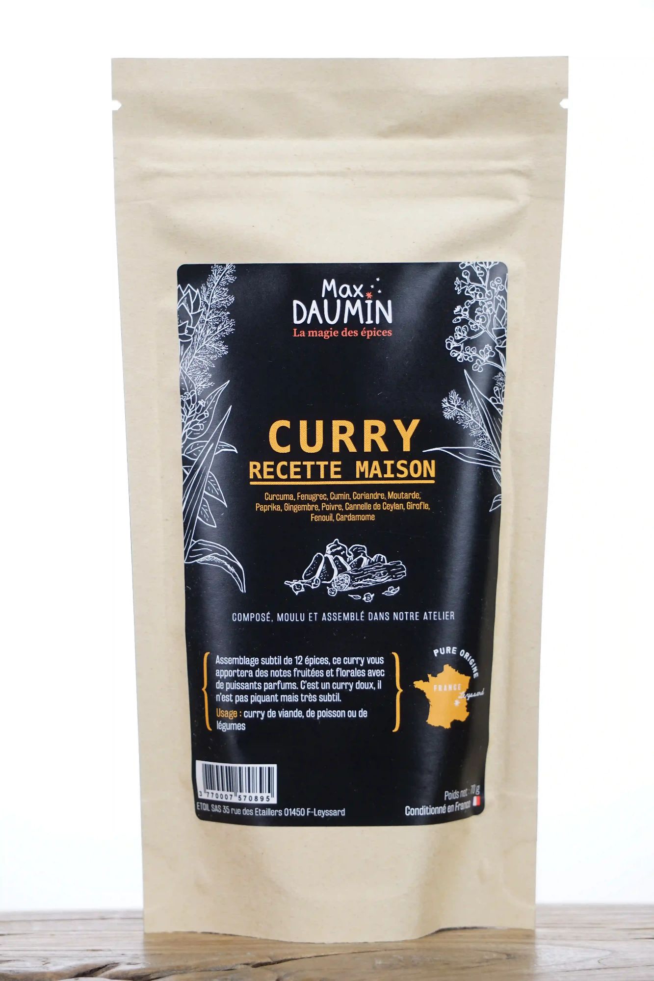 Mélange d'Épices Curry, Recette Maison