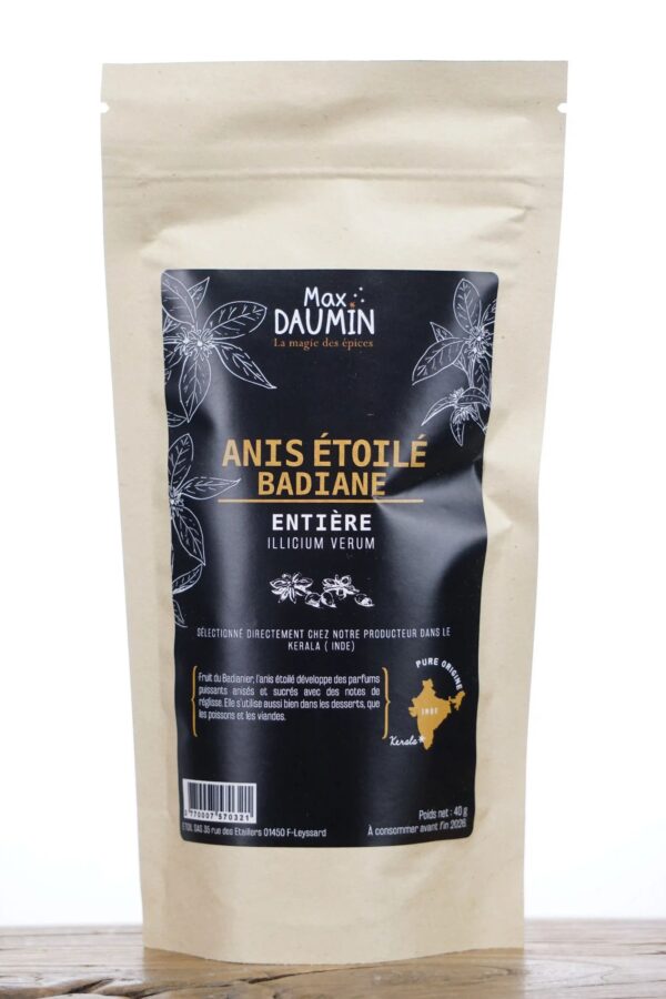 max-daumin-etoile-sternanis Anis Étoilé - Badiane Entière