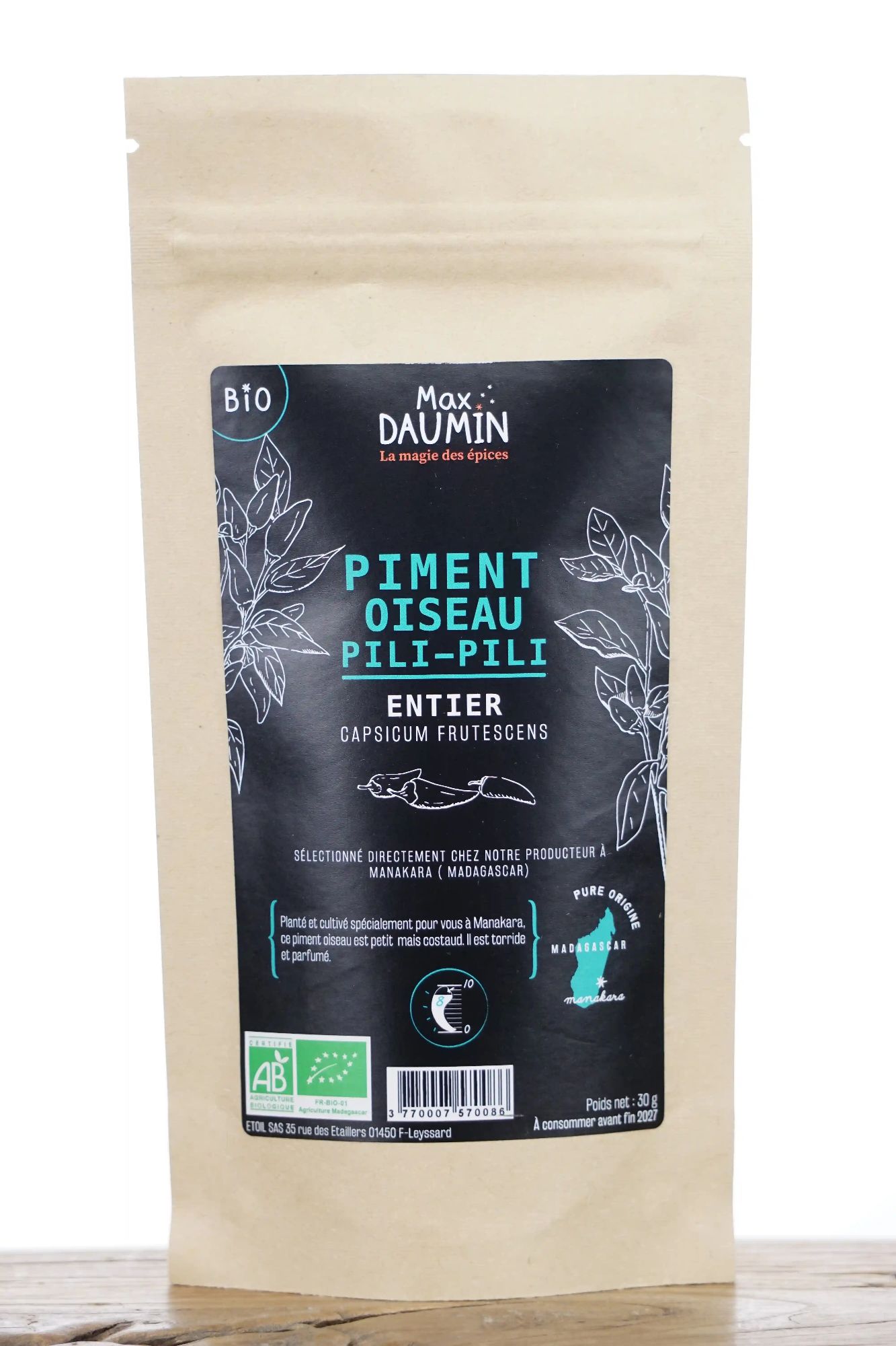 max-daumin-piment-vogelpfeffer Piment Oiseau Pili-Pili Entier