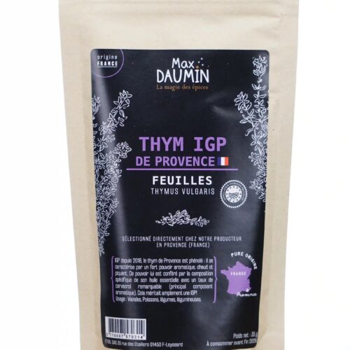 Thym IGP de Provence en Feuilles