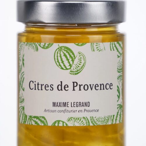 Marmelade de Cédrat de Provence